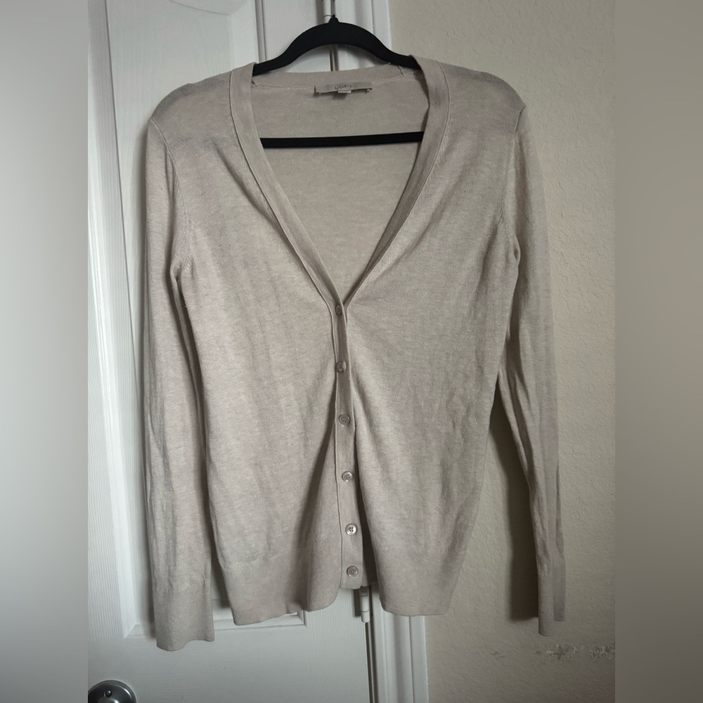 Ann Taylor Loft Boyfriend Cardigan